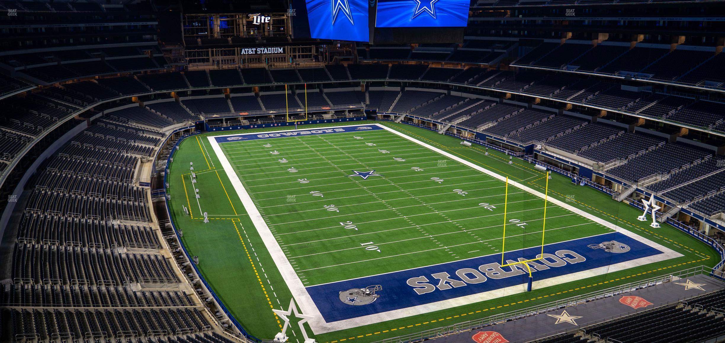 Seating view for AT&T Stadium Section Ring Of Honor Suite 524