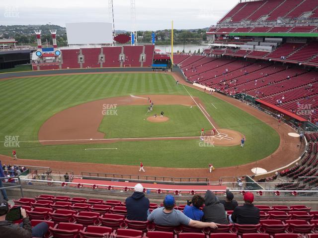 Seating view for Great American Ball Park Section 418