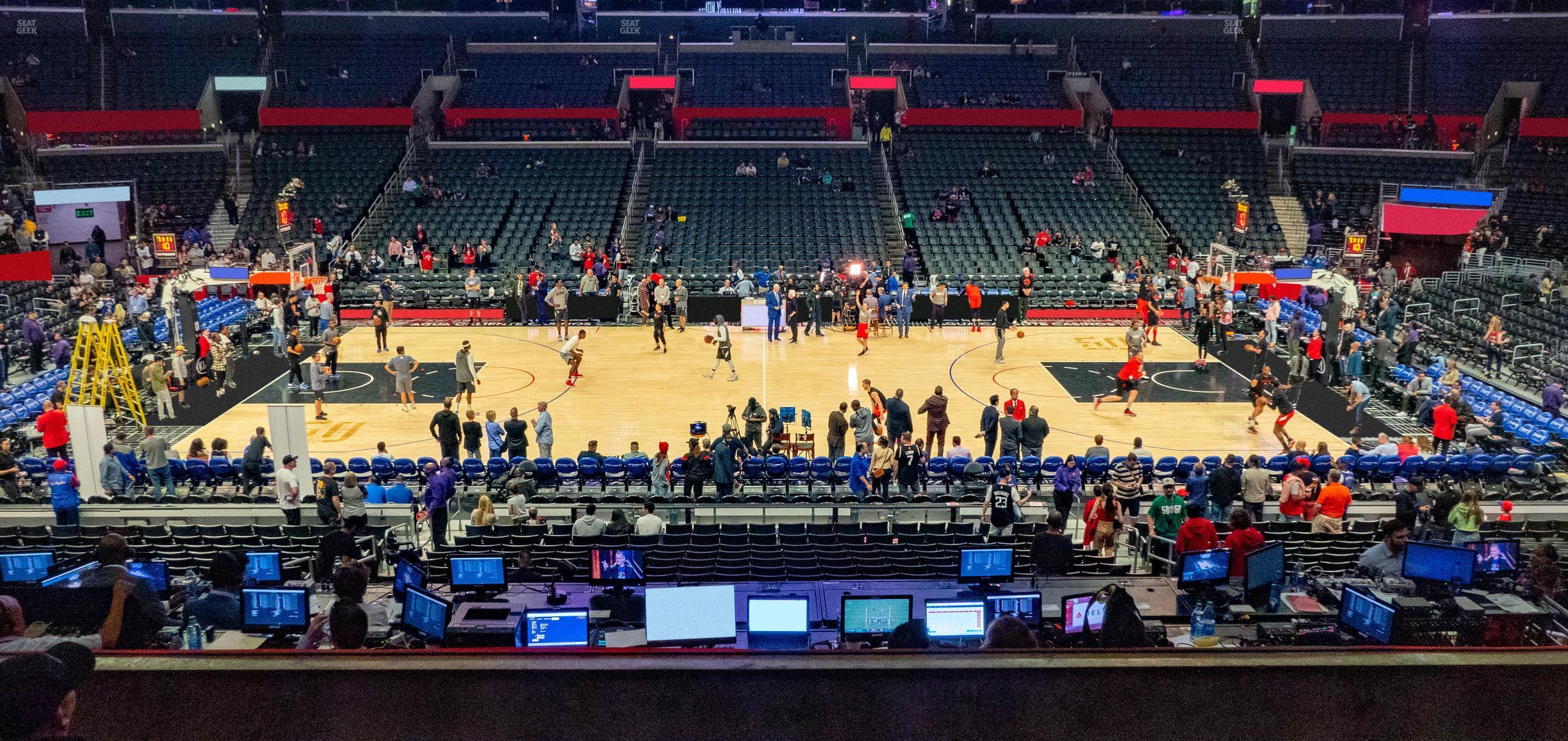 Seating view for Crypto.com Arena Section Premier 14