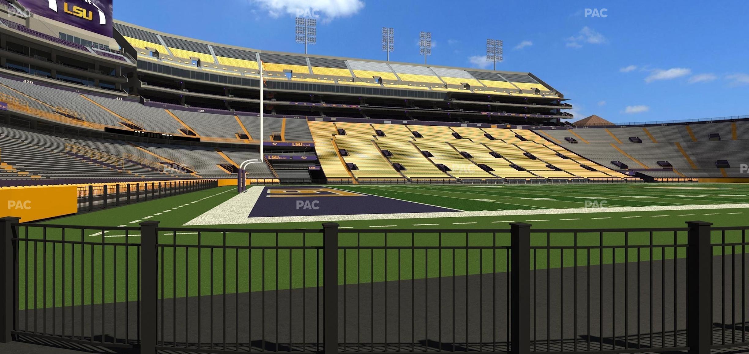 Seating view for Tiger Stadium Section Box 41