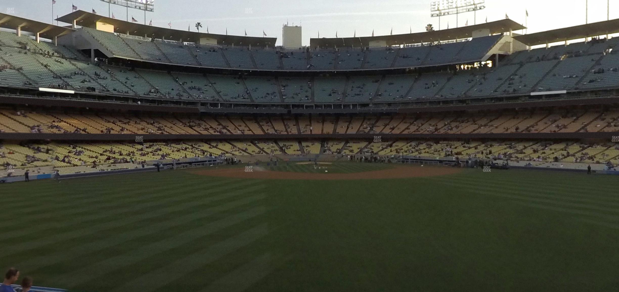 Seating view for Dodger Stadium Section 316 Pr