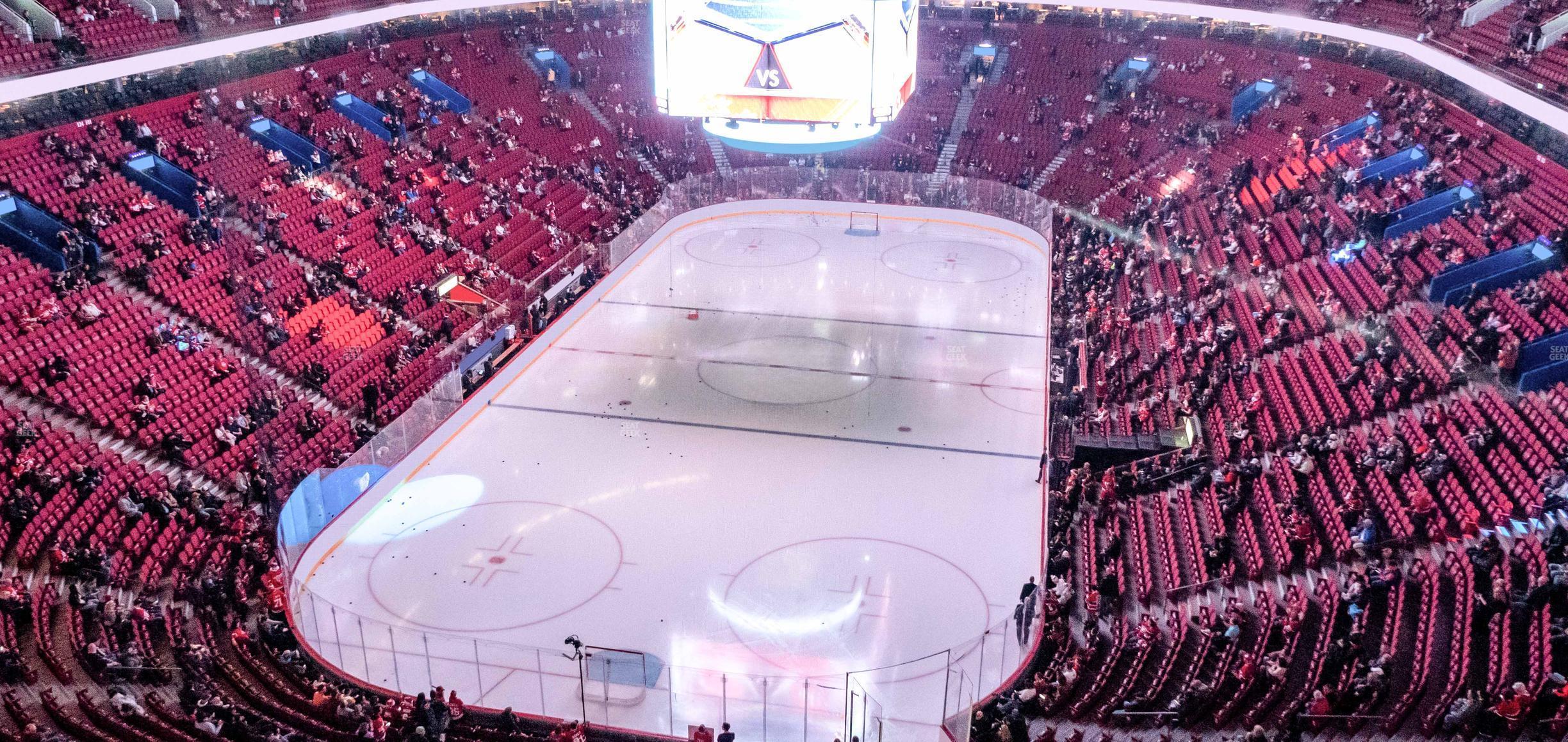 Seating view for Centre Bell Section 327