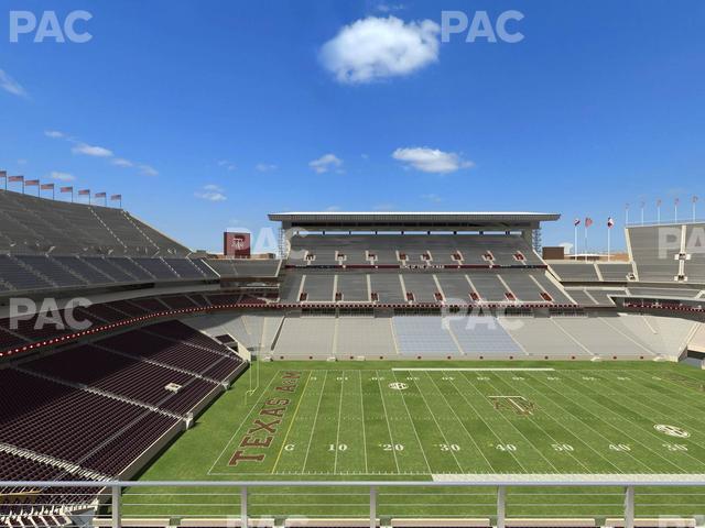 Seating view for Kyle Field Section 309