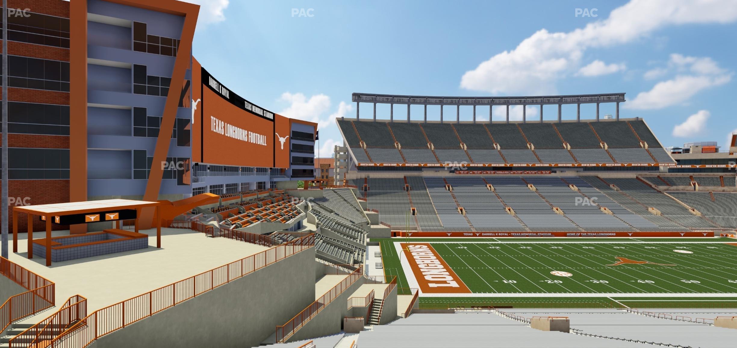 Seating view for Darrell K Royal - Texas Memorial Stadium Section 32