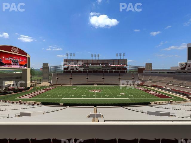 Seating view for Davis Wade Stadium Section 121