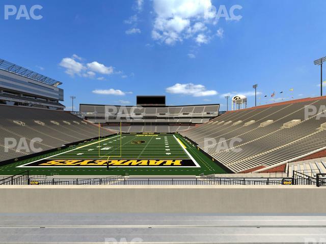 Seating view for Kinnick Stadium Section 215