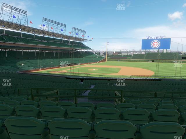 Seating view for Wrigley Field Section 225