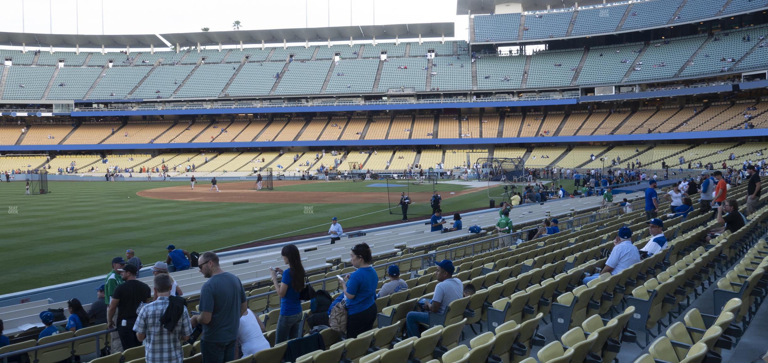 Seating view for Dodger Stadium Section 45 Fd