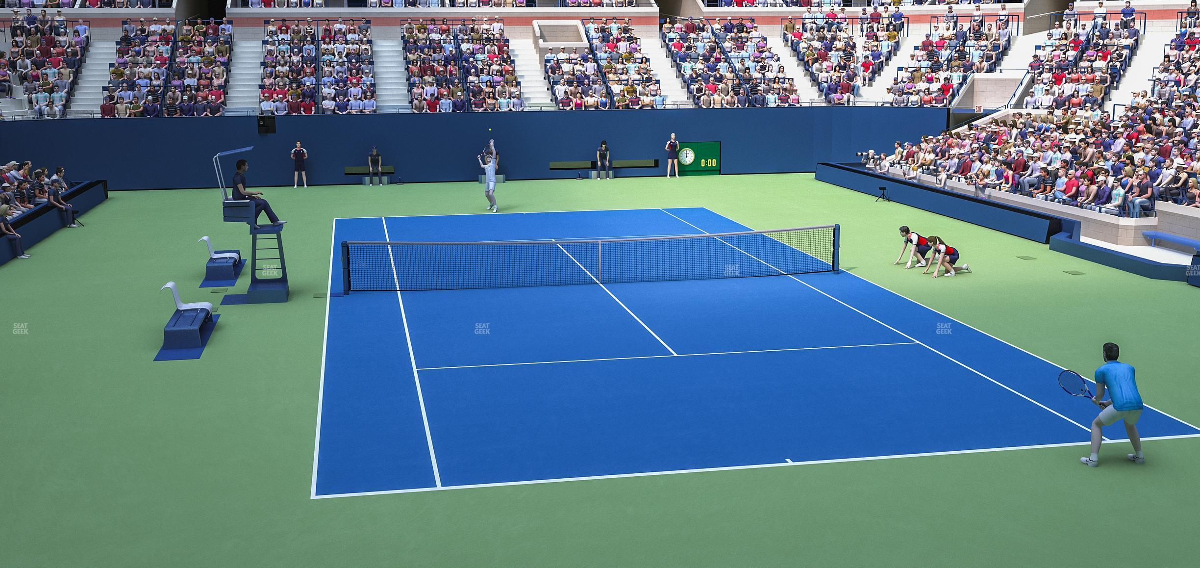 Seating view for Arthur Ashe Stadium Section 1