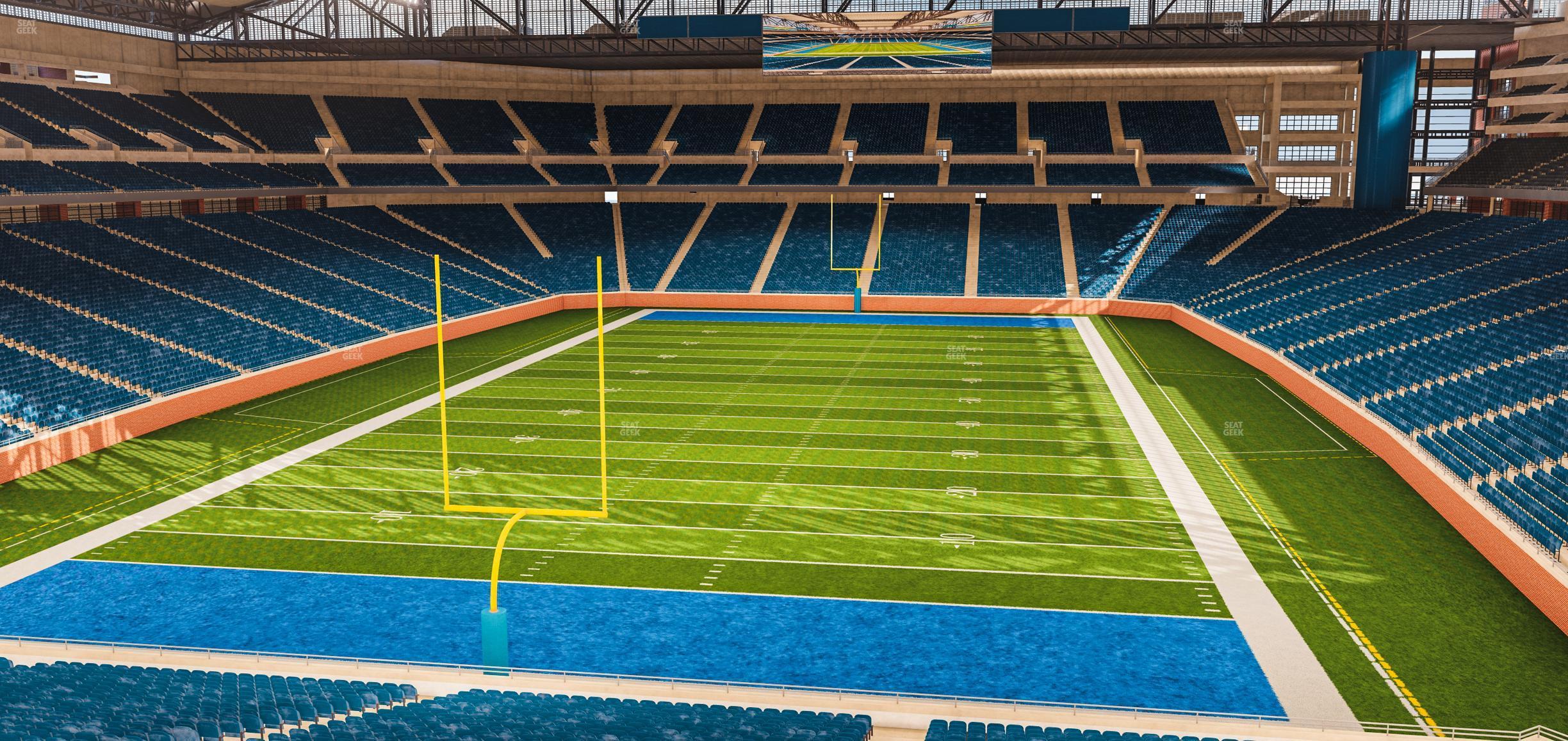 Seating view for Ford Field Section 244