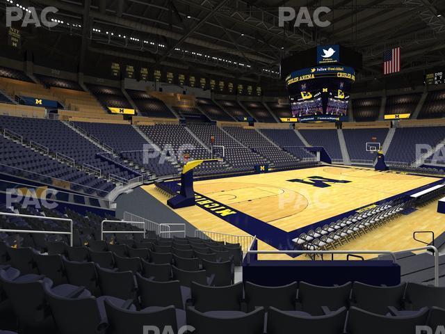 Seating view for Crisler Center Section 128