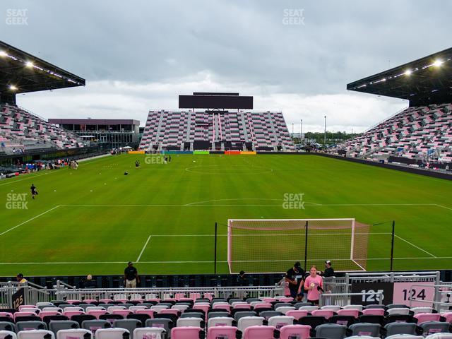 Seating view for Chase Stadium Section 125