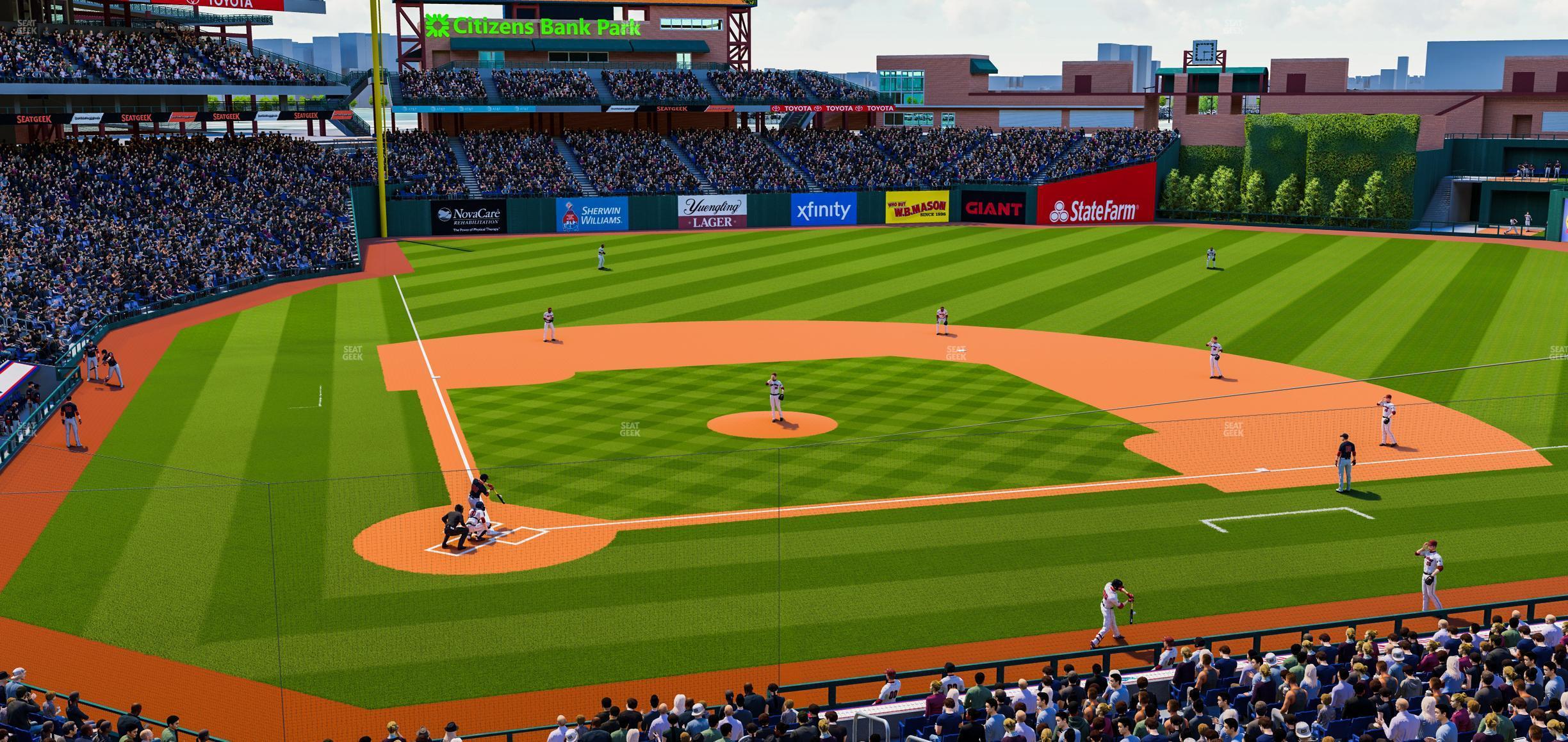 Seating view for Citizens Bank Park Section Suite 41