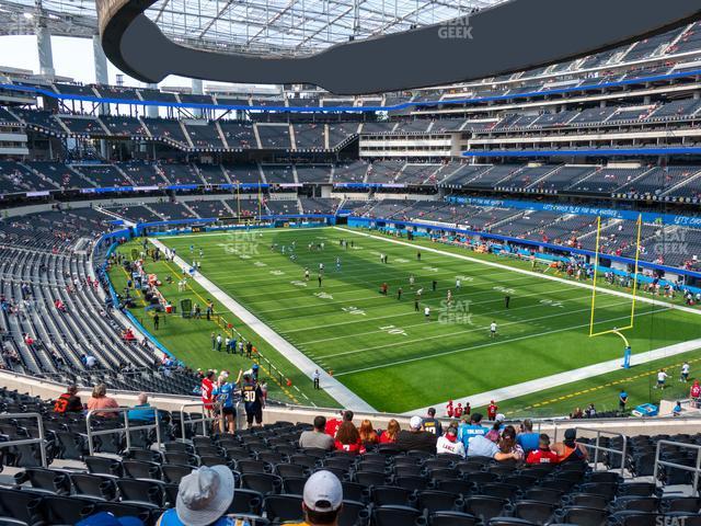 Seating view for SoFi Stadium Section 228