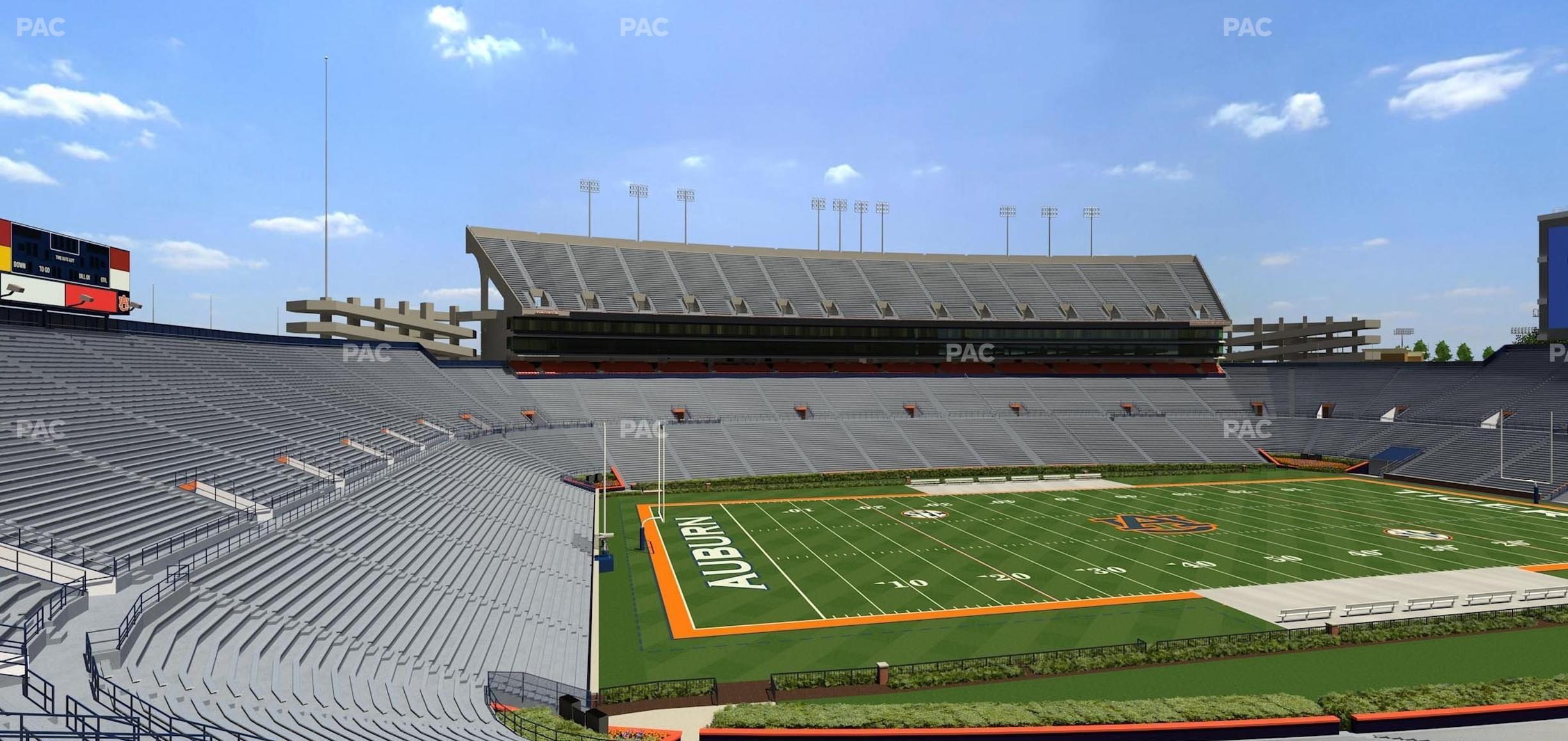 Seating view for Jordan-Hare Stadium Section 1