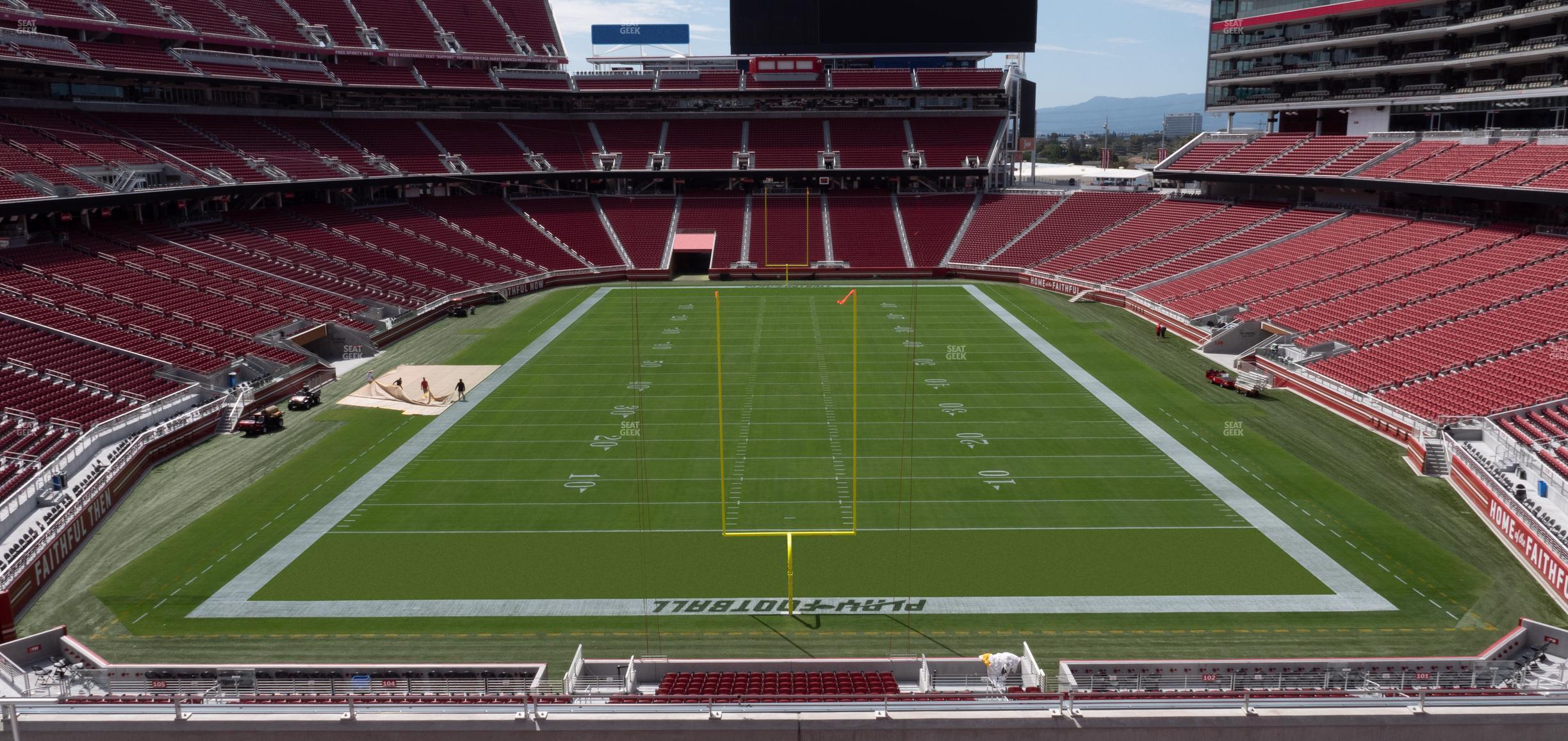 Seating view for Levi's Stadium Section 203