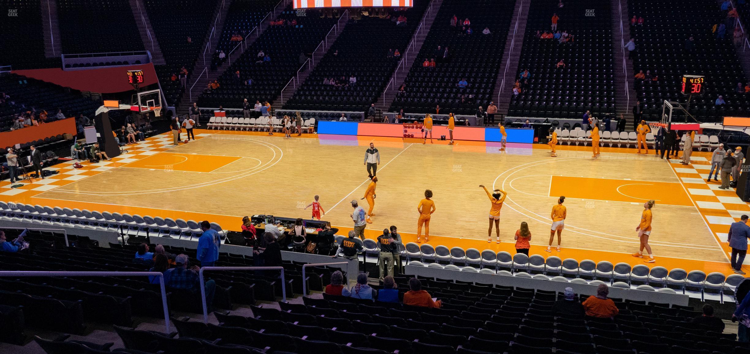 Seating view for Thompson-Boling Arena at Food City Center Section 120