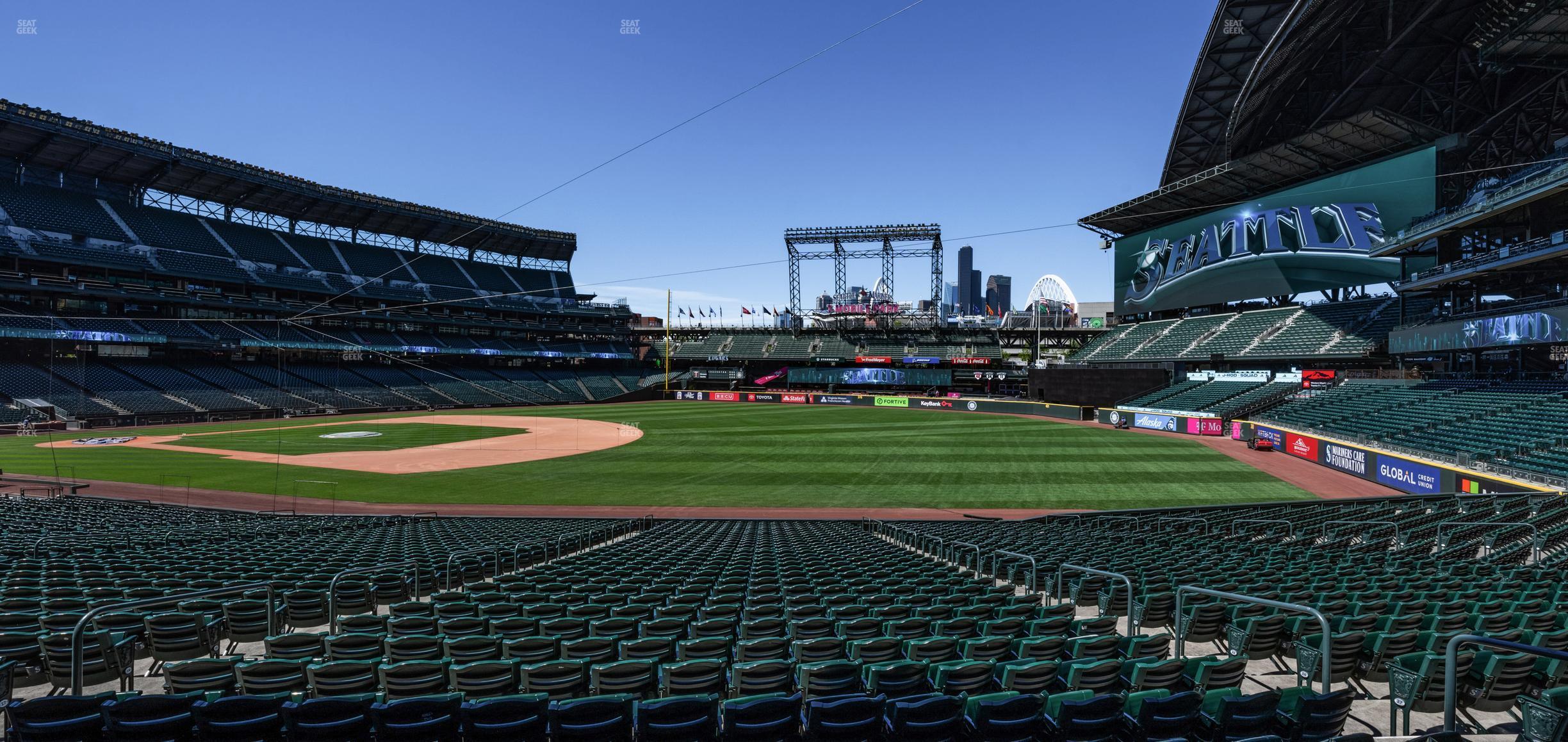 Seating view for T-Mobile Park Section 116