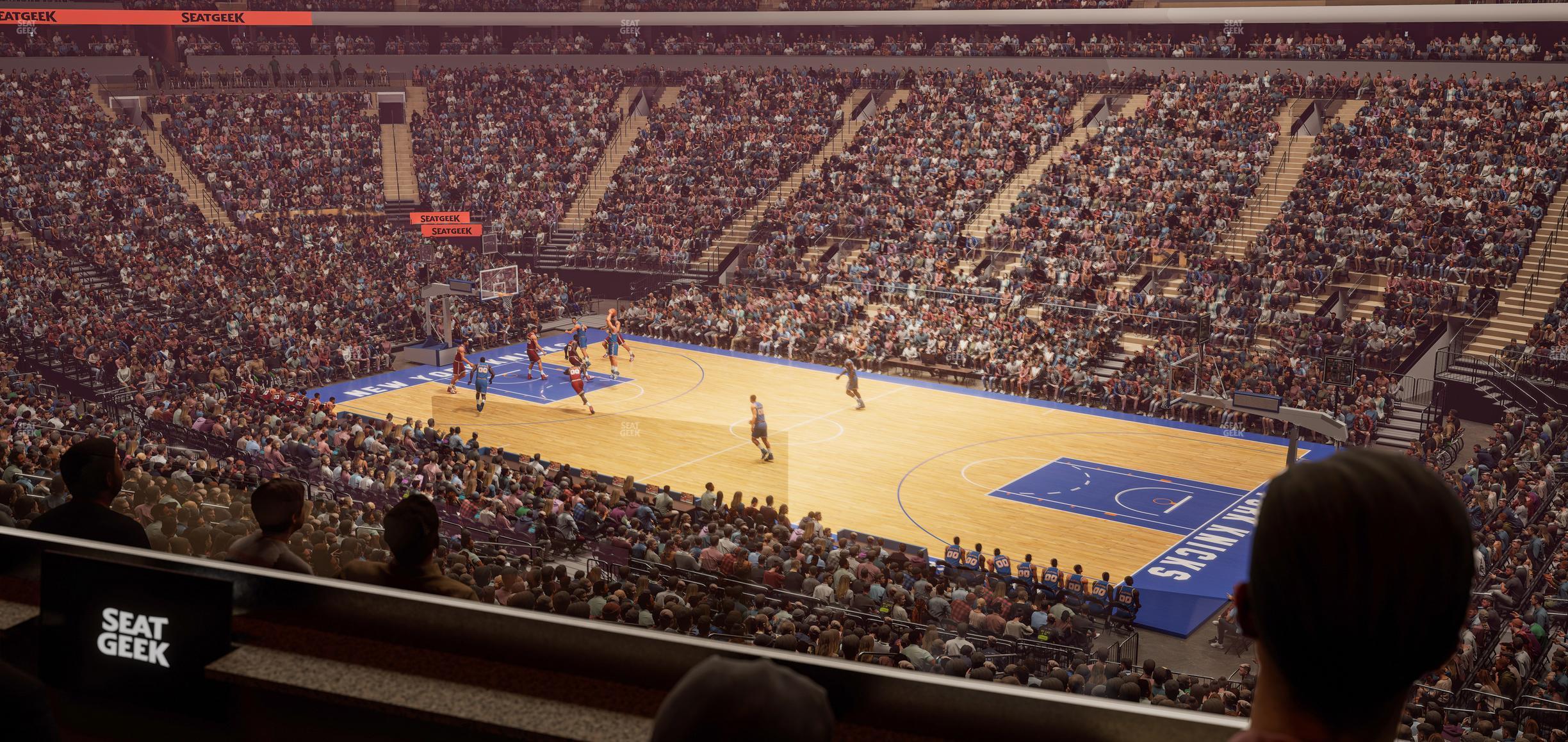 Seating view for Madison Square Garden Section Lexus Level Suite 52