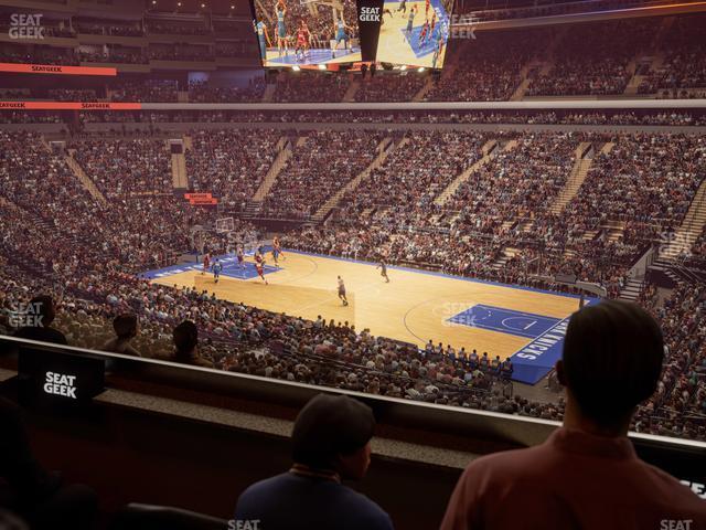 Seating view for Madison Square Garden Section Lexus Level Suite 52