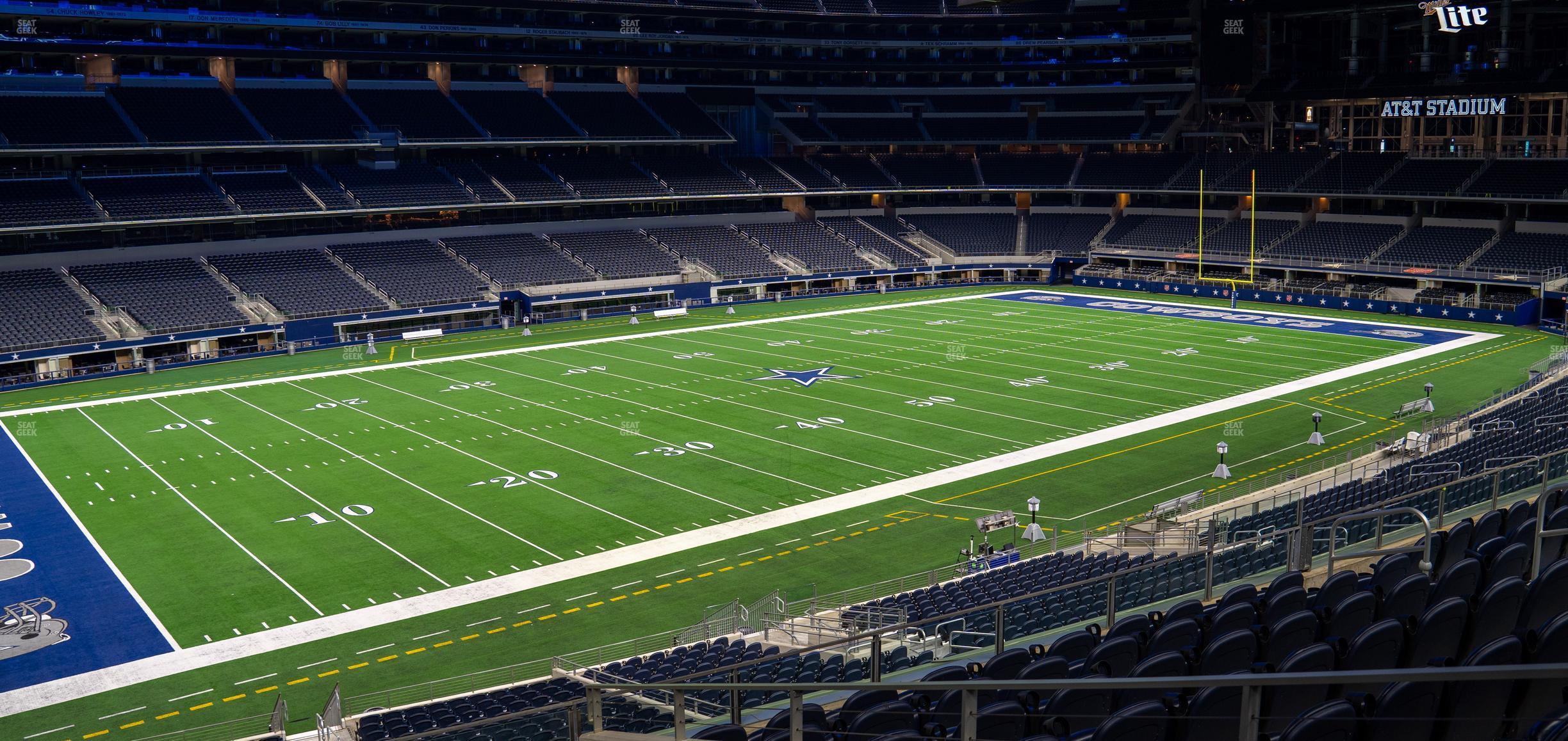 Seating view for AT&T Stadium Section 240