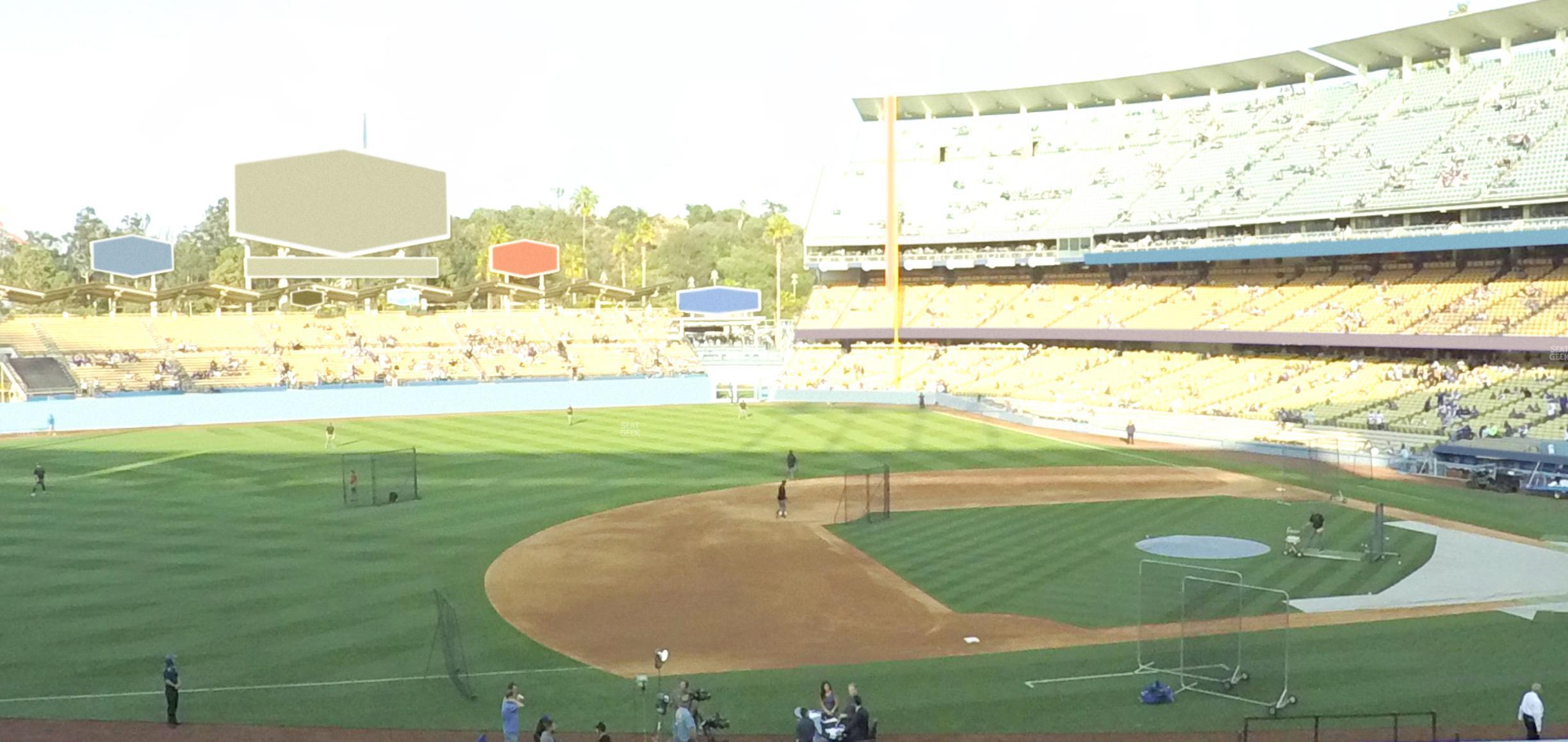 Seating view for Dodger Stadium Section 137 Lg