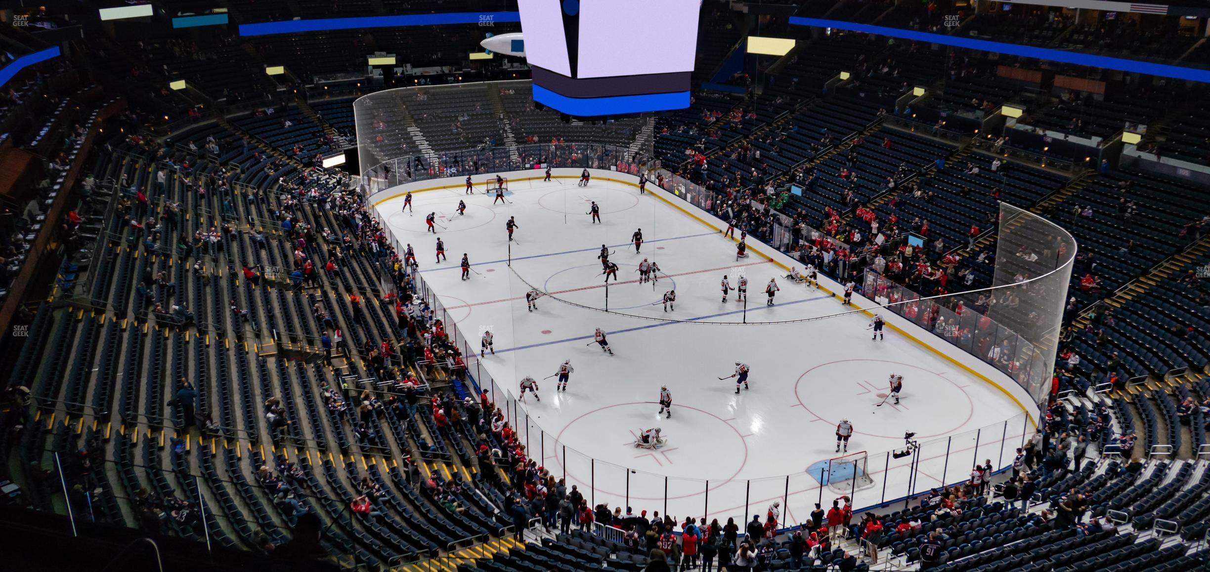 Seating view for Nationwide Arena Section 212