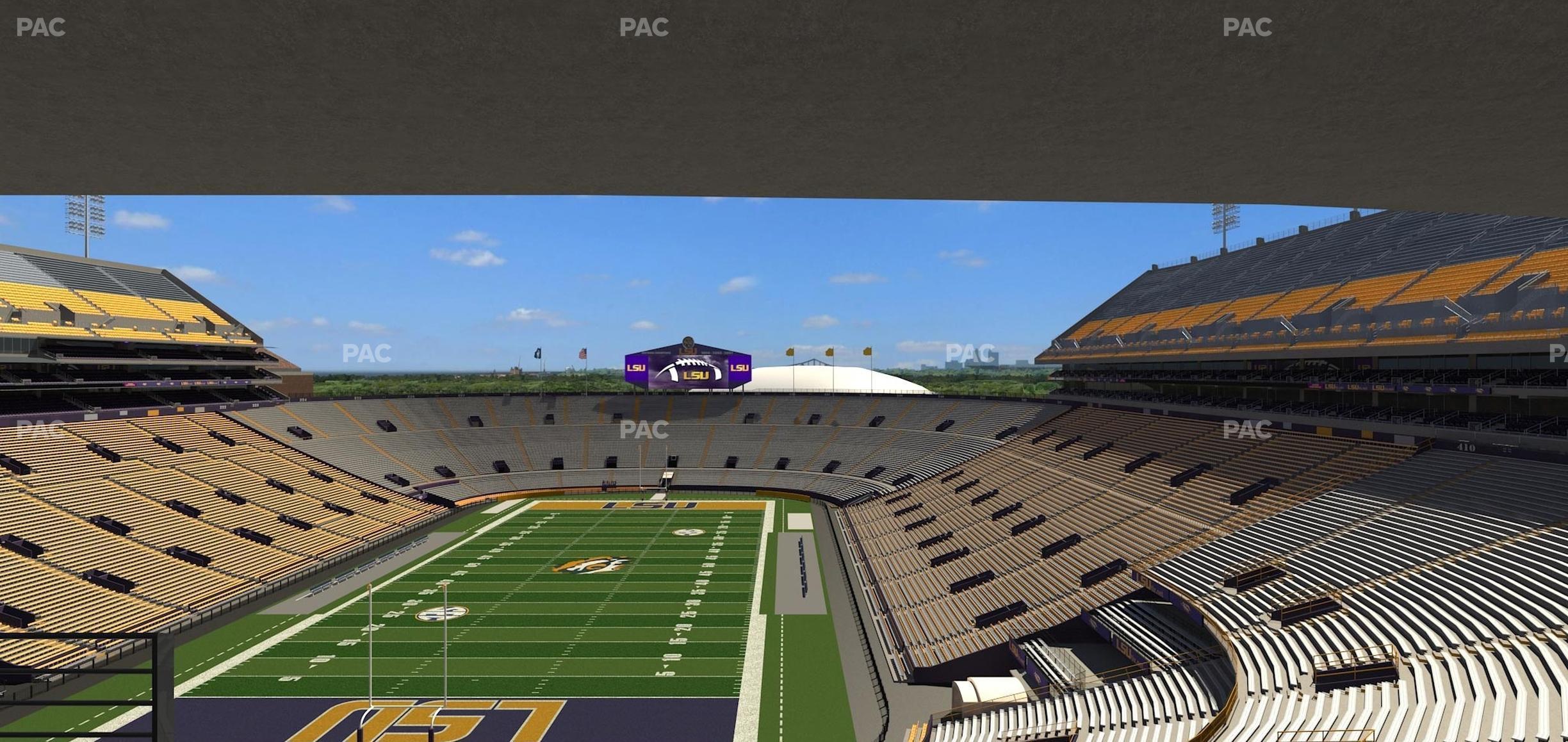 Seating view for Tiger Stadium Section Suite 247