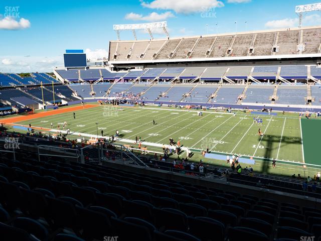 Seating view for Camping World Stadium Section Plaza 31