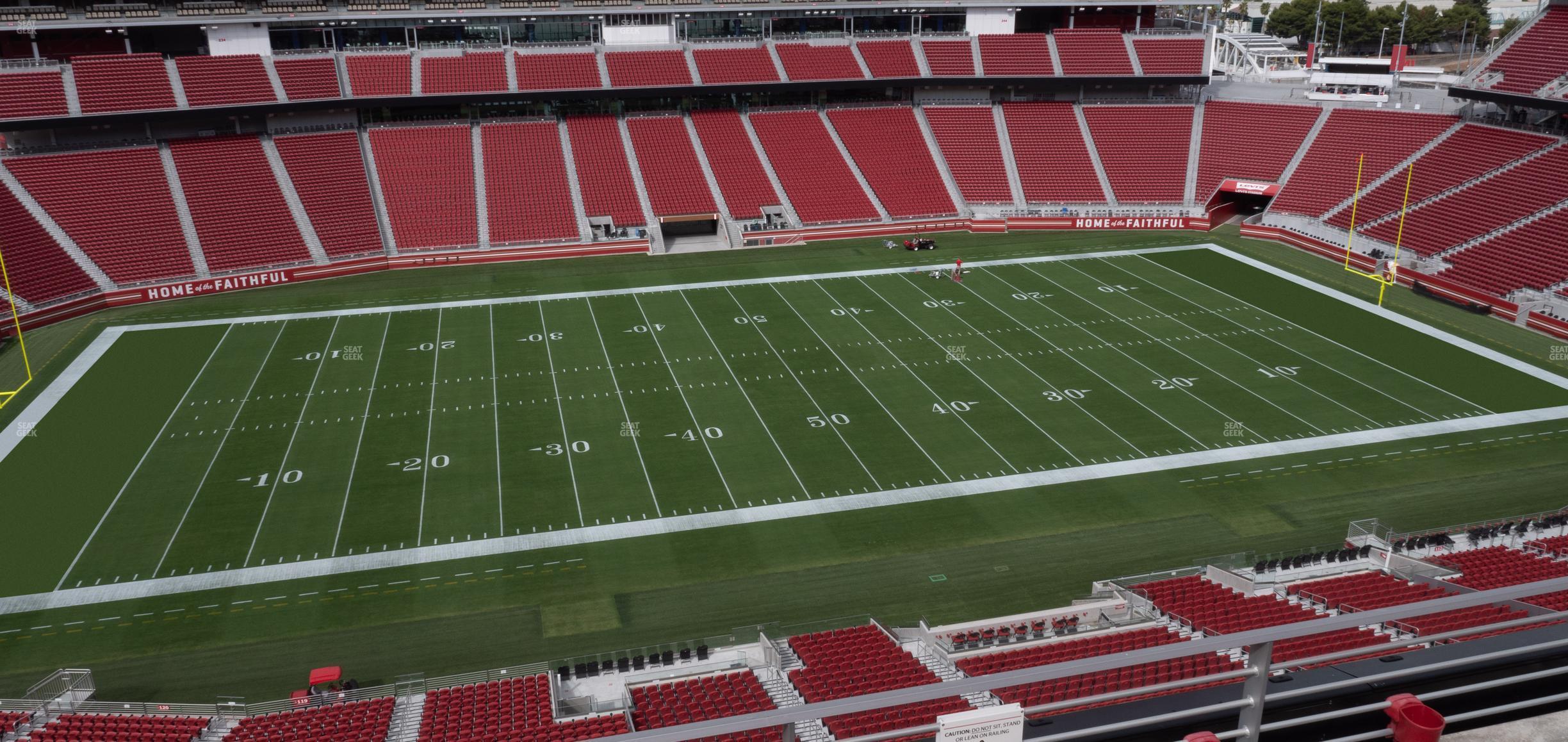 Seating view for Levi's Stadium Section 316