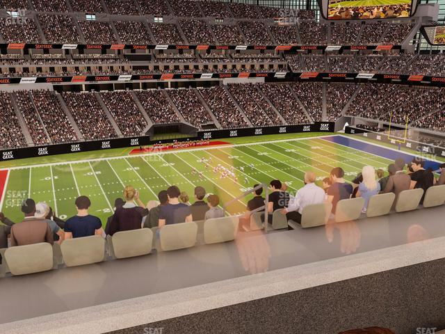 Seating view for Allegiant Stadium Section East Suite 2025