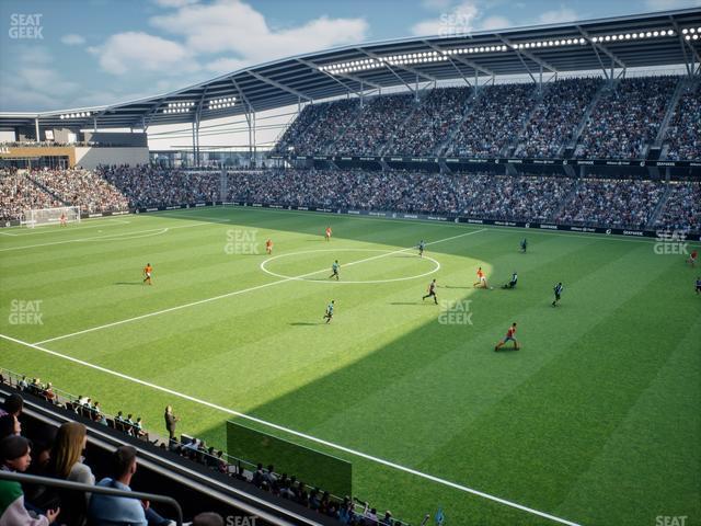 Seating view for Allianz Field Section 128