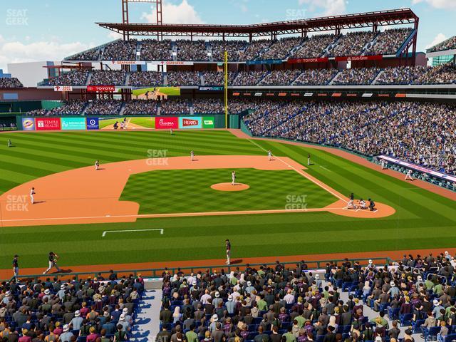 Seating view for Citizens Bank Park Section Suite 21