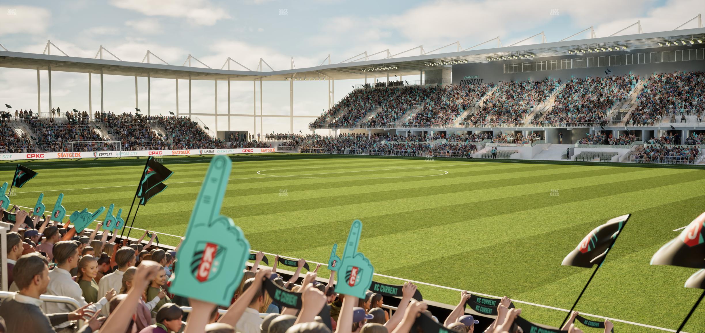 Seating view for CPKC Stadium Section 123