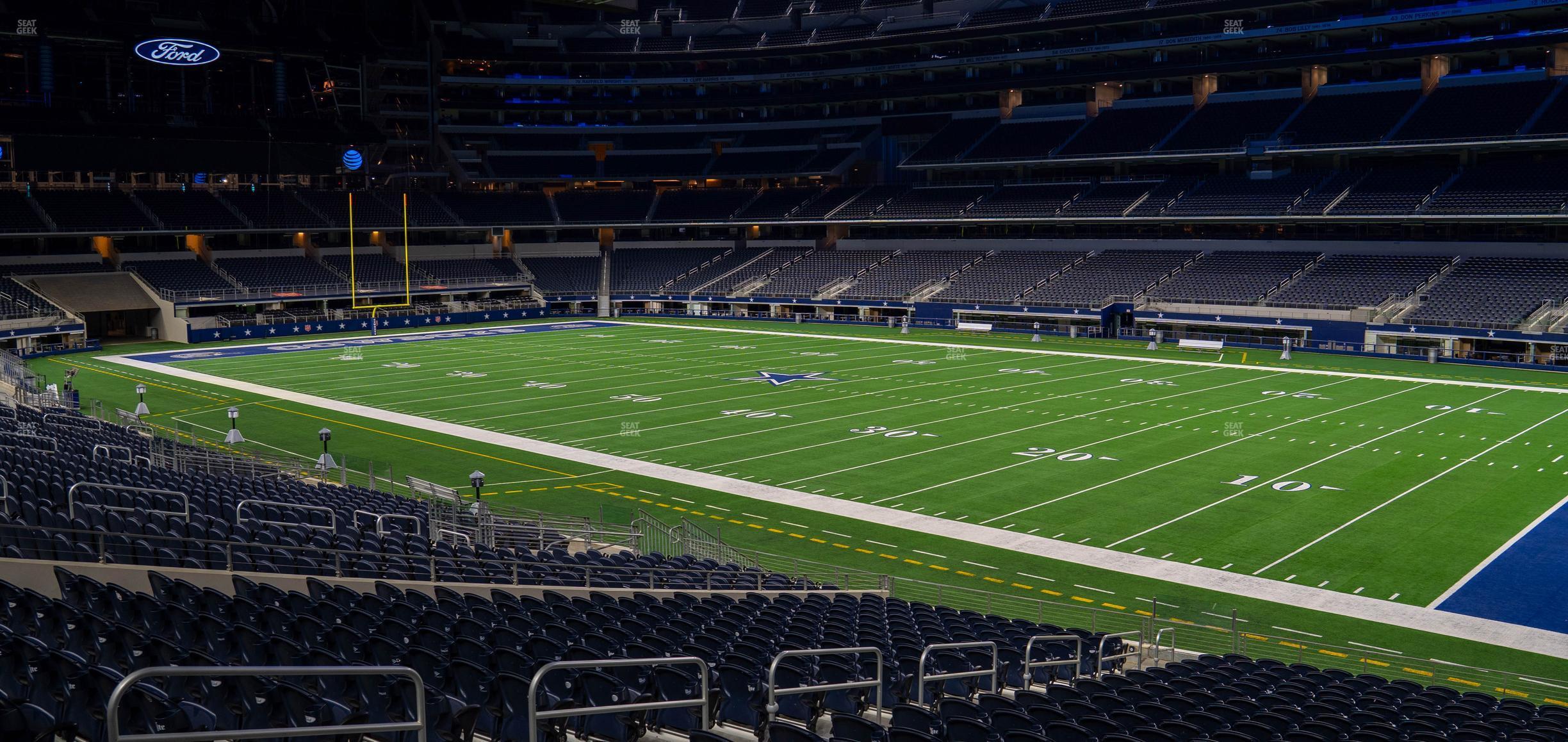 Seating view for AT&T Stadium Section Hall Of Fame Suite 250 A