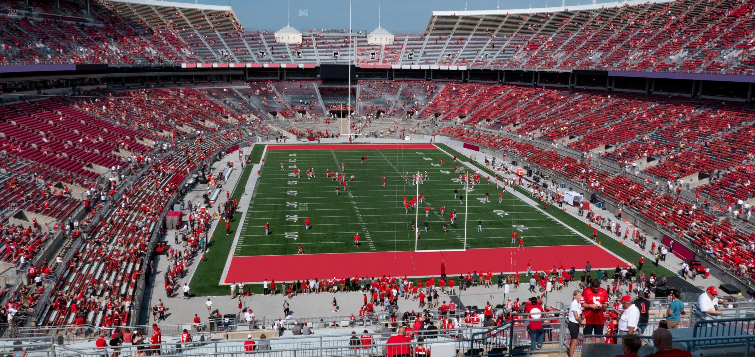 Seating view for Ohio Stadium Section 37 B