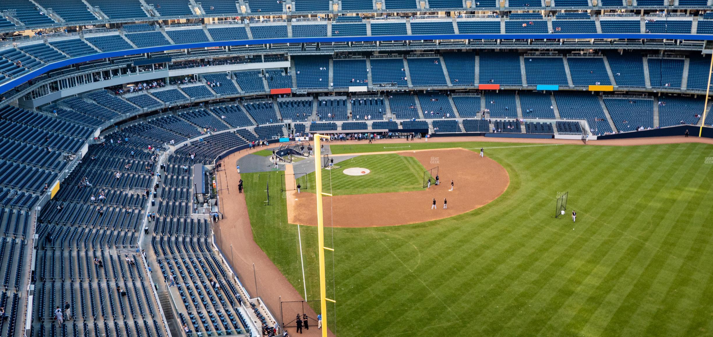 Seating view for Yankee Stadium Section Grandstand Level 407 A