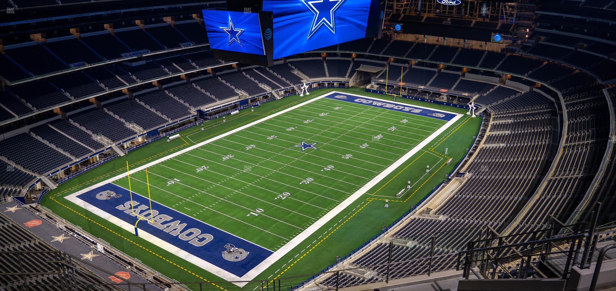 Seating view for AT&T Stadium Section 421