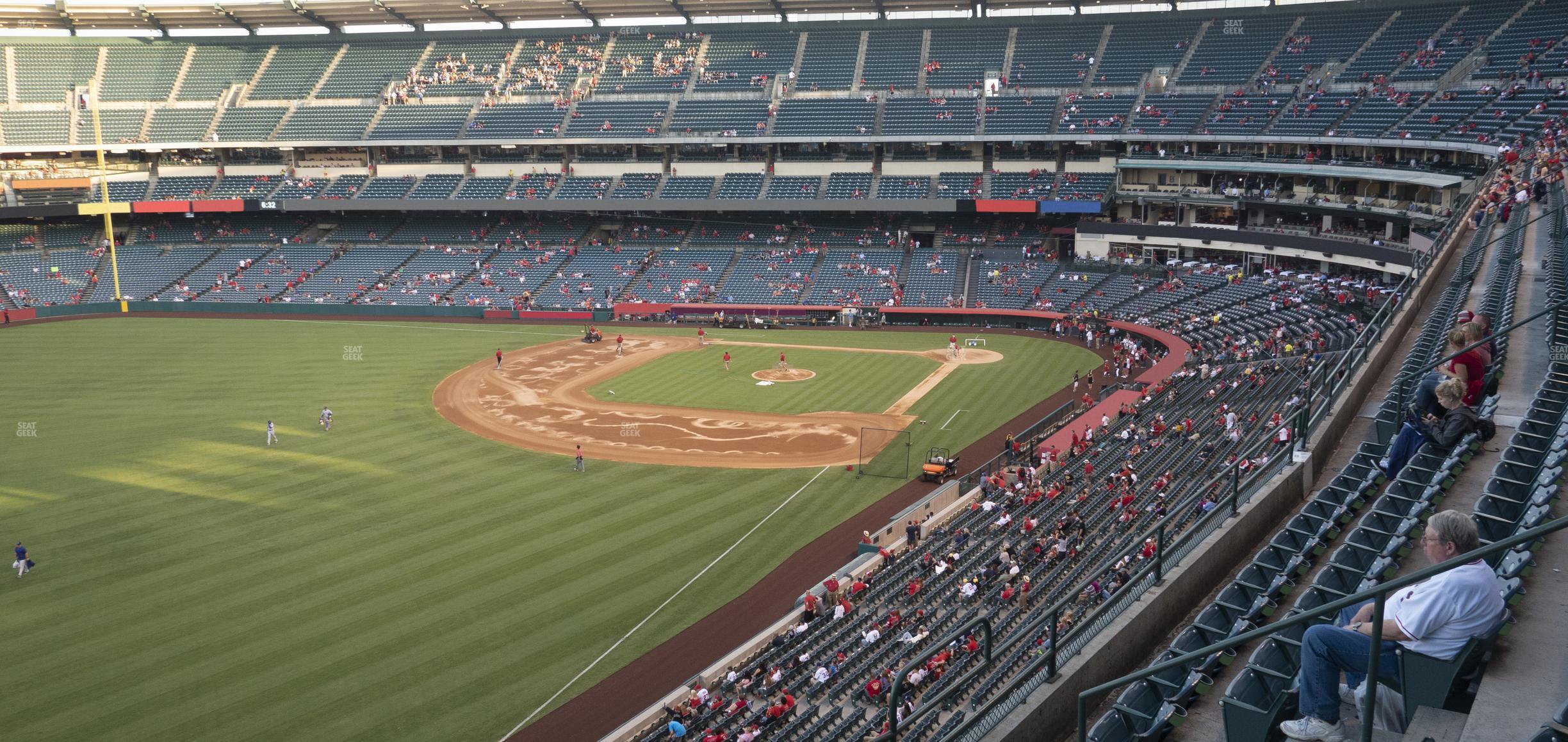 Seating view for Angel Stadium of Anaheim Section 405