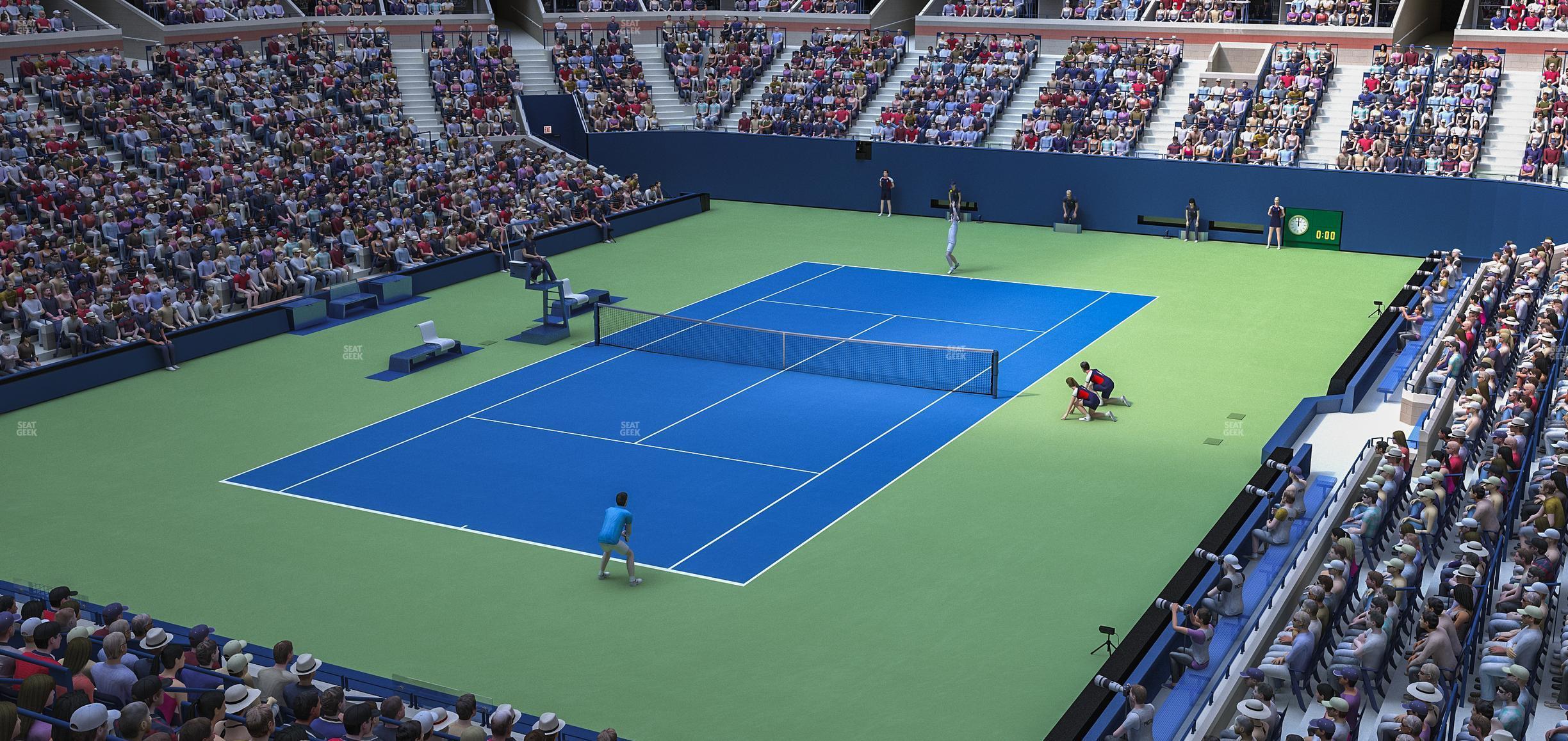 Seating view for Arthur Ashe Stadium Section Suite 204