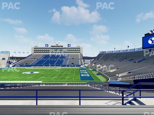 Seating view for LaVell Edwards Stadium Section 132