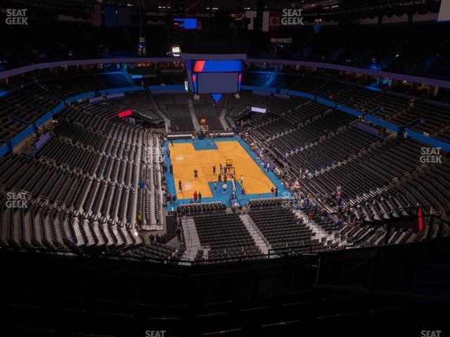 Seating view for Paycom Center Section 302