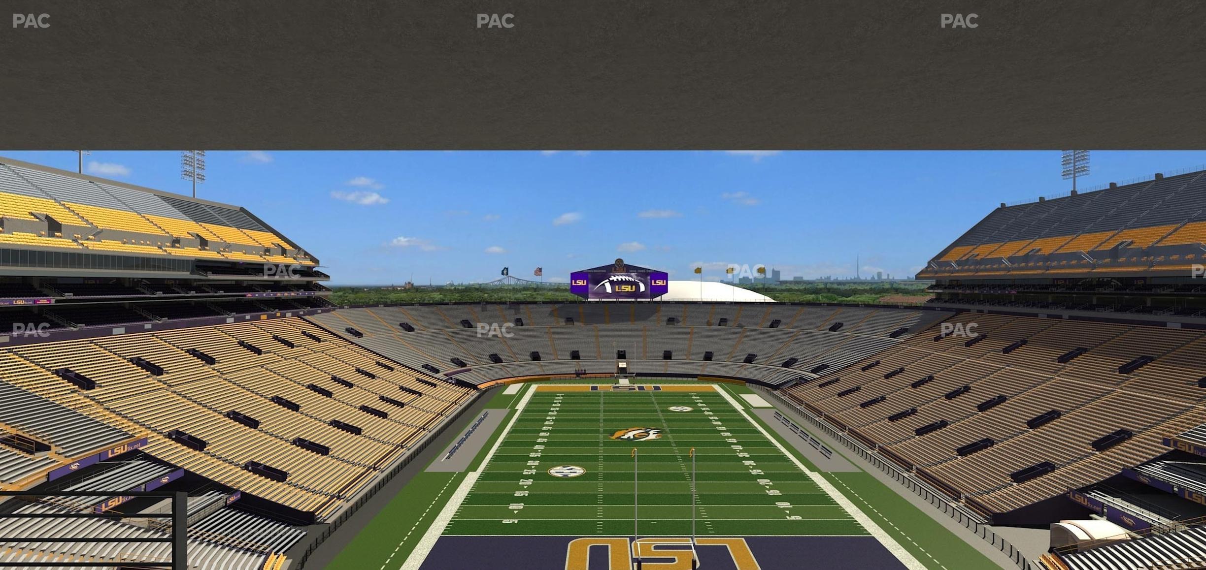 Seating view for Tiger Stadium Section Suite 255