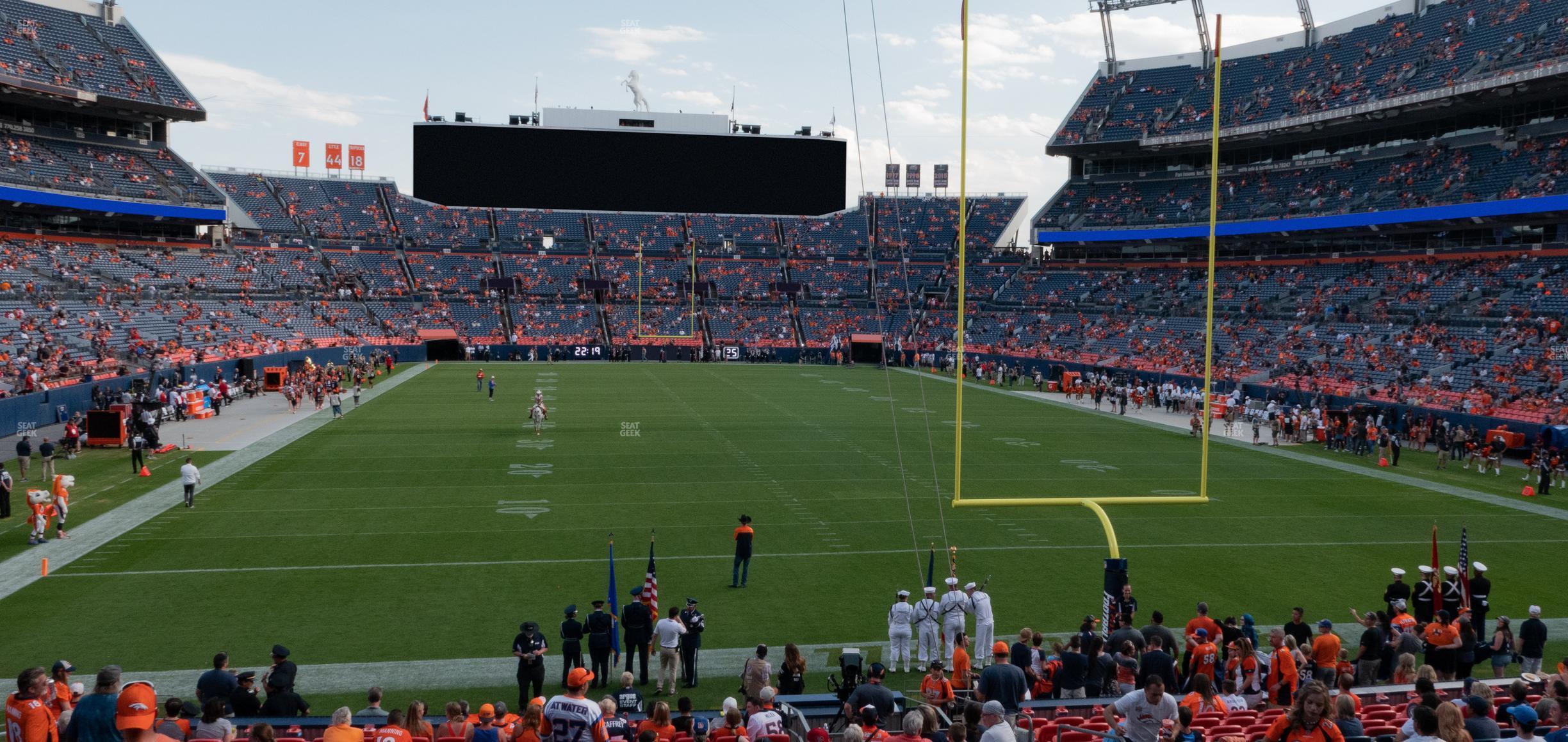 Seating view for Empower Field at Mile High Section 115