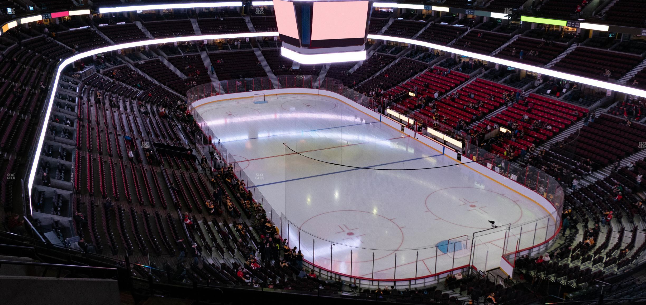 Seating view for Canadian Tire Centre Section 317