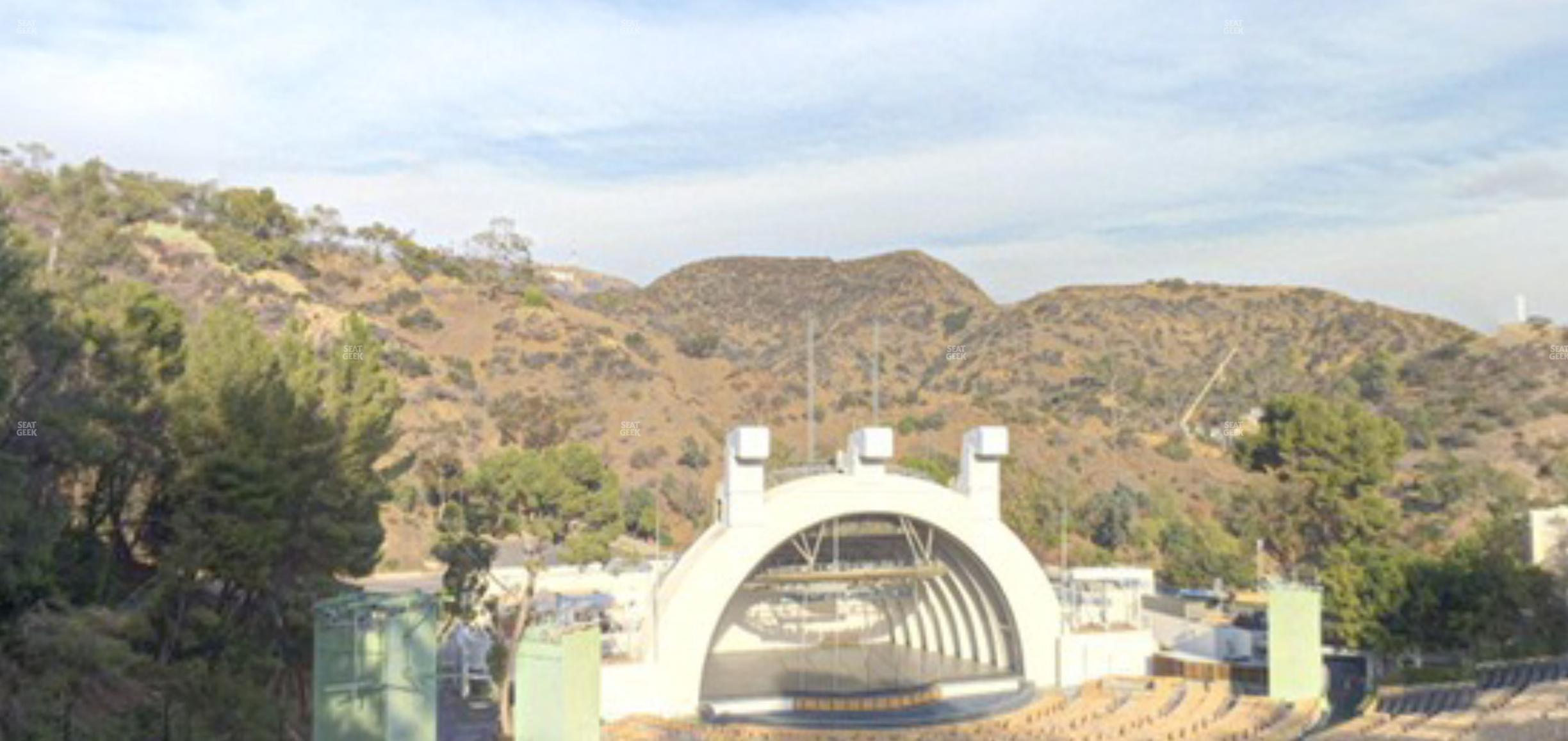 Seating view for Hollywood Bowl Section U 2