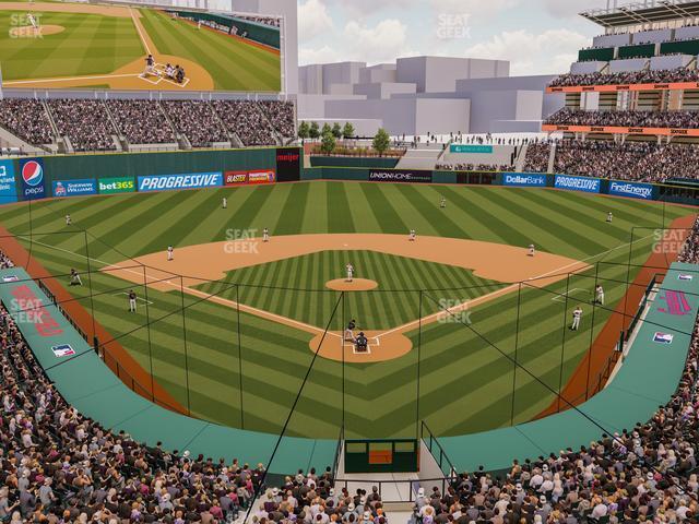 Seating view for Progressive Field Section Suite 239