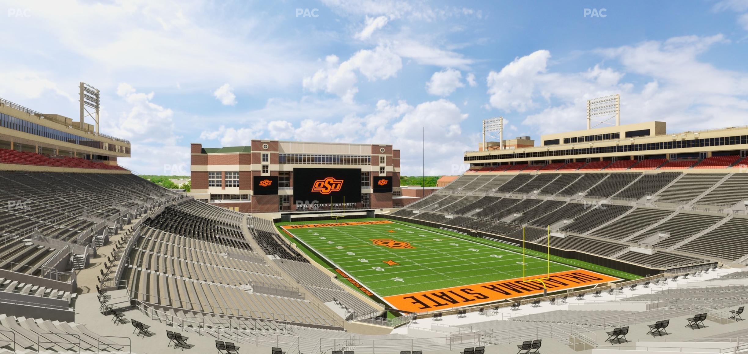 Seating view for Boone Pickens Stadium Section 226