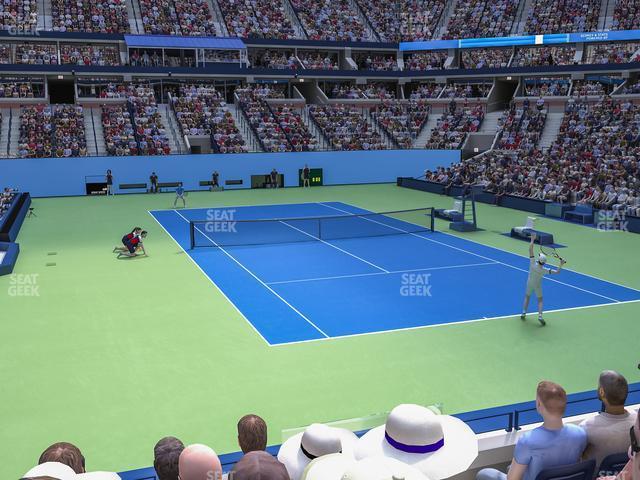 Seating view for Arthur Ashe Stadium Section 32