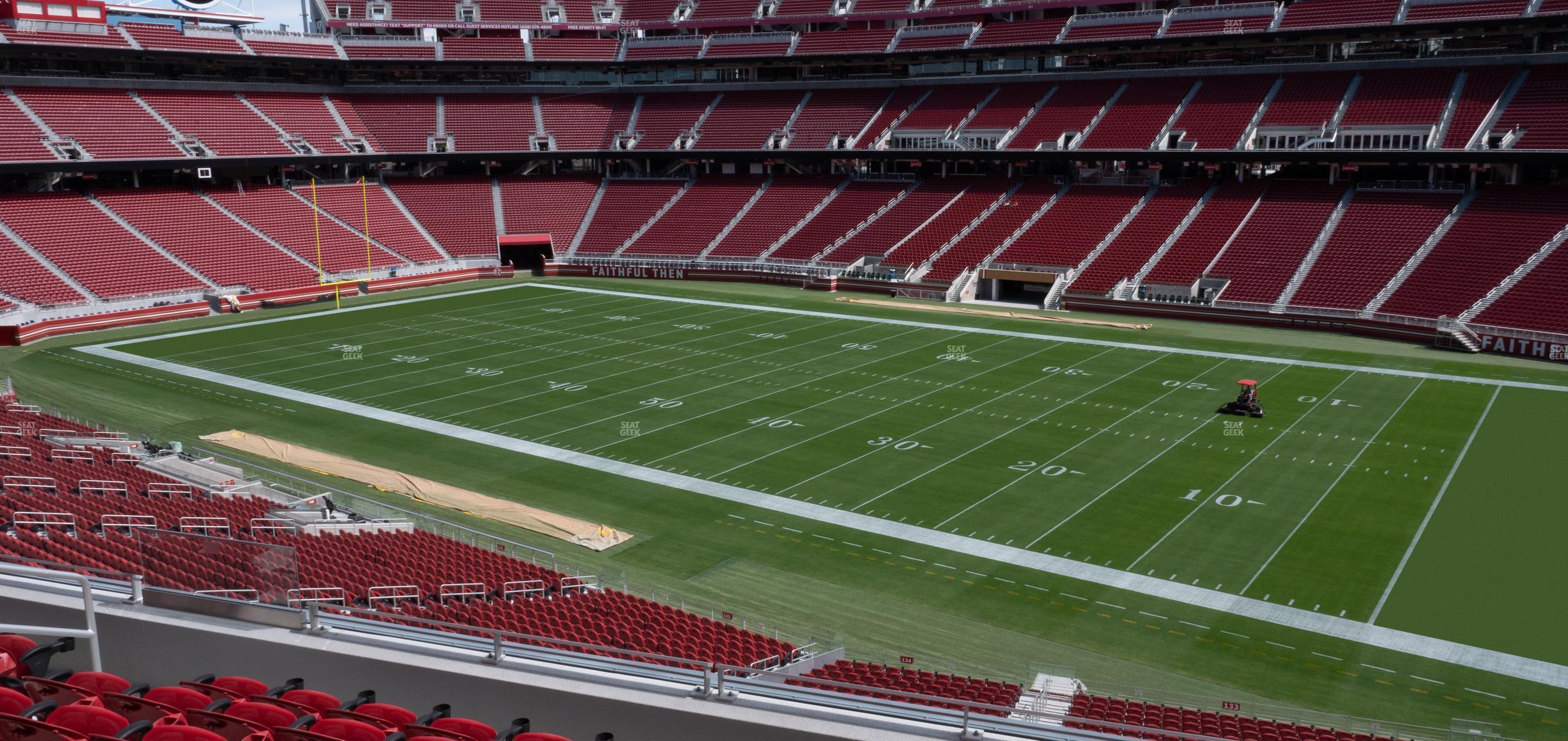 Seating view for Levi's Stadium Section P 234